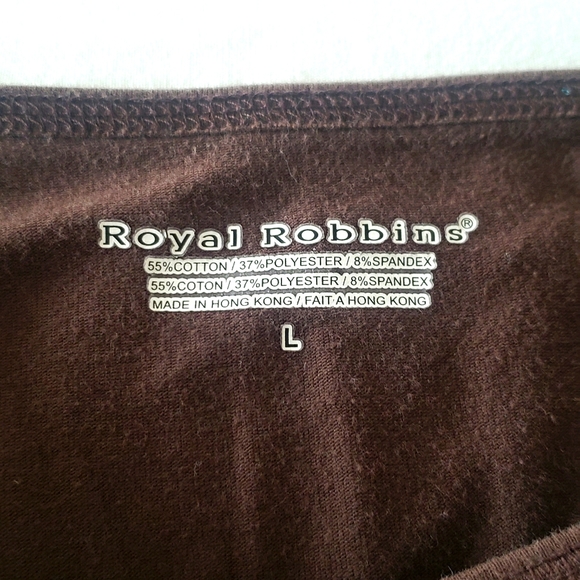Royal Robbins Brown T-Shirt - Picture 4 of 4